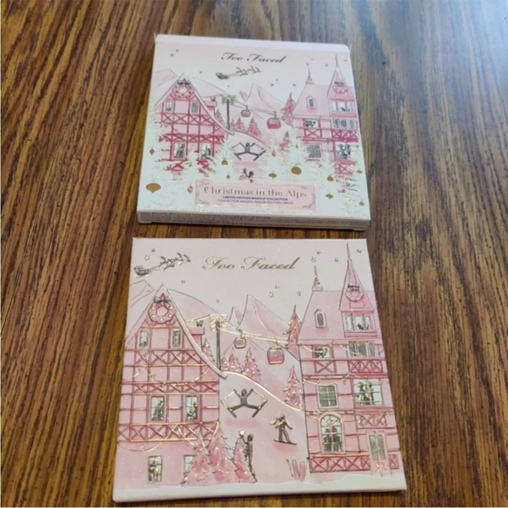Too Faced Christmas in the Alps Limited Edition Face Eyeshadow Palette NWT